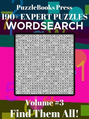 cover image of PuzzleBooks Press WordSearch &#8211; Volume 3
